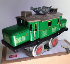 Miniatura din tabla cu cheita - Locomotiva foto