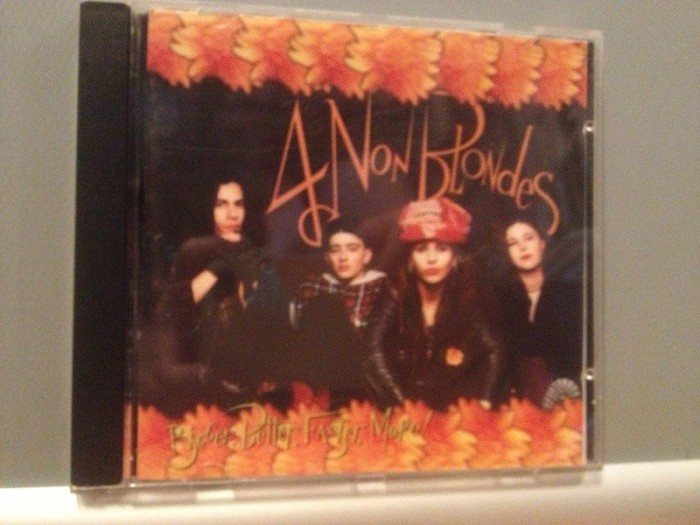 4 NON BLONDES - BIGGER,BETTER...(1992/ATLANTIC/GERMANY) - CD/ORIGINAL - CA NOU !