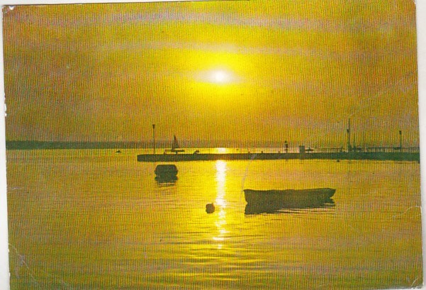 bnk cp Mamaia - Apus de soare la Siutghiol - circulata