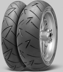 Motorcycle Tyres Continental ContiRoadAttack 2 ( 180/55 ZR17 TL (73W) Roata spate, M/C ) foto
