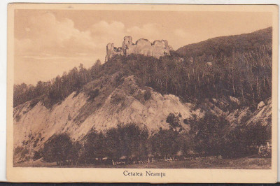 bnk cp Cetatea Neamtu - necirculata - interbelica foto