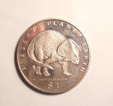 LIBERIA 1 DOLLAR 1993 DINOZAUR PROTOCERATOPS / RARITATE