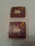 germania bundepost 1983/ 4 serii MNH / bloc de 2v.