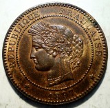 E.049 FRANTA CERES 10 CENTIMES 1897 A XF/AUNC