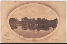 bnk cp Craiova - Parcul Bibescu - uzata 1912 foto