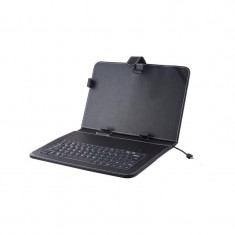 Husa tableta stand 10 inch cu tastatura si microUSB foto