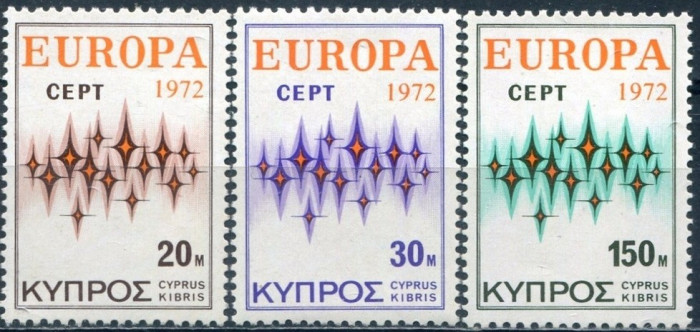 Cipru 1972 - cat.nr.366-8 neuzat,perfecta stare