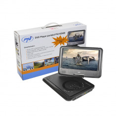 Resigilat - DVD Player PNI NS989 portabil cu ecran de 9 inch, slot card SD si USB foto