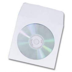 Plic gumat CD DVD 124x127mm 100 bucati foto