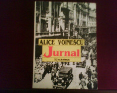 Alice Voinescu Jurnal, editie princeps, introd. Alexandru Paleologu foto