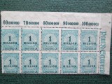 TIMBRE GERMANIA BLOC 1921 MNH, Nestampilat