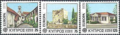 Cipru 1978 - cat.nr.479-81 neuzat,perfecta stare foto