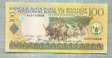 A 576 BANCNOTA-RWANDA-100 FRANCS -ANUL 2003 -SERIA3140868-starea care se vede