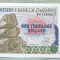 A 597 BANCNOTA-ZIMBABWE -1000 DOLLARS -ANUL2003-SERIA4266217-starea care se vede