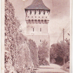 bnk cp Sibiu - Turn in vechea cetate - uzata 1946