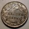 E.165 GERMANIA BAVARIA BAYERN 1 KREUZER 1839 XF/AUNC ARGINT EROARE