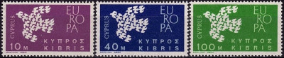 Cipru 1962 - cat.nr.189-91 neuzat,perfecta stare foto