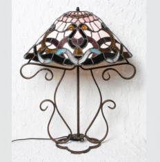 LAMPA TIFFANY VICTORIAN VIOLET foto