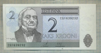 A 551 BANCNOTA- ESTONIA - 2 KROONI -ANUL 2006 -SERIA 1639232-starea care se vede foto