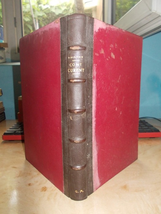 V. DIMITRIU - CONTRACTUL DE CONT CURENT - BUCURESTI - 1906 *