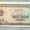 A 555 BANCNOTA- VIETNAM -100 DONG-ANUL 1991-SERIA 4197982 -starea care se vede