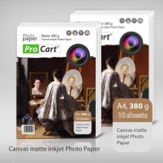 Hartie FOTO CANVAS Mata 380g foto