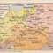 HARTA CU FRONTUL ORIENTAL , CARTE POSTALA MILITARA DUBLA