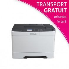 Imprimanta laser color Lexmark CS410N, USB, AppleTalk foto