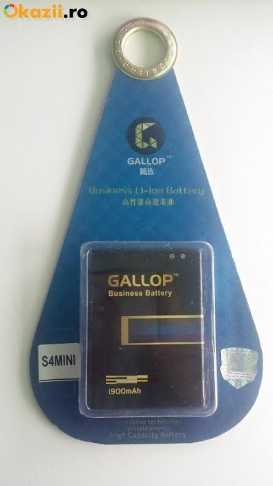 Baterie Gallop 1900 mAh pentru Samsung Galaxy S4 Mini i9190