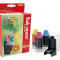 Kit complet de refil cerneala color cartuse originale Canon CL41 CL51