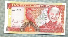 A 642 BANCNOTA- GAMBIA - 5 DALASIS -ANUL2006-SERIA3506940-starea care se vede