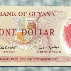 A 609 BANCNOTA-GUYANA - 1 DOLLAR -ANUL(1989) -SERIA065860-starea care se vede