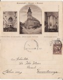 Brasov, Kronstadt -Biserica Neagra- clasica, colaj, rara