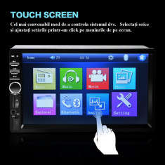 NOU! Video Player auto 7`` 2DIN MP5 Touchscreen Bluetooth USB DVD Universal foto