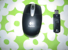 Mouse LOGITECH NX60, optic, de culoare neagra foto