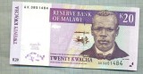 A 612 BANCNOTA- MALAWI - 20 KWACHA -ANUL2004 -SERIA3851484-starea care se vede