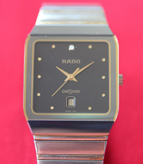 RADO Anatom cu diamant otel si aur - Original - perfect - super ergonomic foto