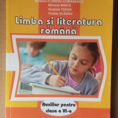 LIMBA SI LITERATURA ROMANA CLASA A VI A ,MANUAL AUXILIAR ,CRASAN ,COMANESCU