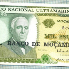 A 629 BANCNOTA-MOZAMBIC - 1000 ESCUDOS -ANUL1972-SERIA774672-starea care se vede