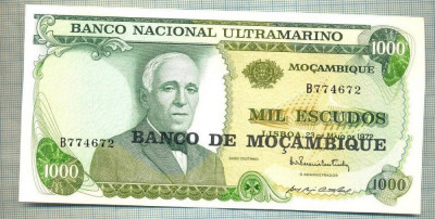 A 629 BANCNOTA-MOZAMBIC - 1000 ESCUDOS -ANUL1972-SERIA774672-starea care se vede foto