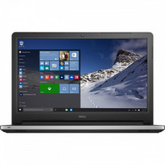 Dell Laptop Dell Inspiron 5559, 15.6&amp;quot; LED, i7-6500U, AMD Radeon R5 M335 4GB, RAM 8GB, HDD 1TB, Ubuntu Linux 14.04 SP1, Argintiu foto