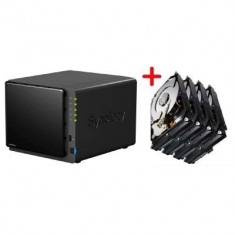 Synology Diskstation DS415+ 2x Gigabit NAS System 12TB 4x ST3000VN000 (2xUSB3.0) foto