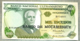 A 625 BANCNOTA-MOZAMBIC - 1000 ESCUDOS -ANUL1972-SERIA774667-starea care se vede