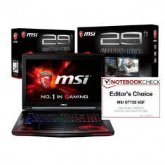MSI GT72S-6QF32SR45BWR Notebook i7-6820HK 32GB/1TB+512GB GTX980 FHD Windows 10 foto