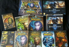 Retail WoW vanilla, TBC, WotLK, Cataclysm, SC2, WC3 pentru colec?ie foto