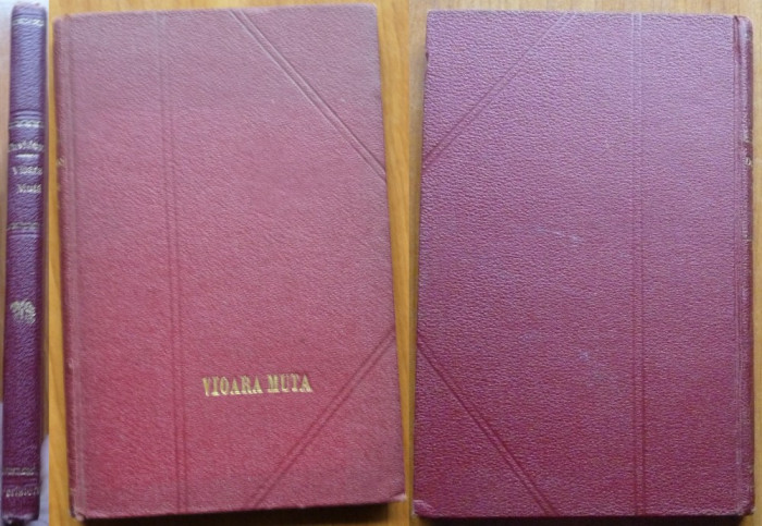 N. Davidescu , Vioara muta , editia 1 , 1928 , lucrare premiata de SSR