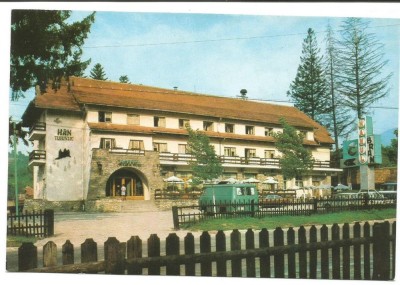 @carte postala(ilustrata) -BRASOV-Hanul Bran foto
