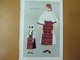 Persani port popular 2 planse color Brasov 1969 Teodor Dan