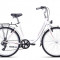 Bicicleta CTM Olivia 2.0, alb/rosu, cadru 18&quot; PB Cod Produs: 034.24
