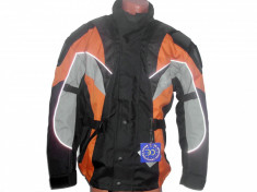 MXE Geaca ATV/Enduro cu cprotectii , culoare negru/portocaliu Cod Produs: MX5002 foto